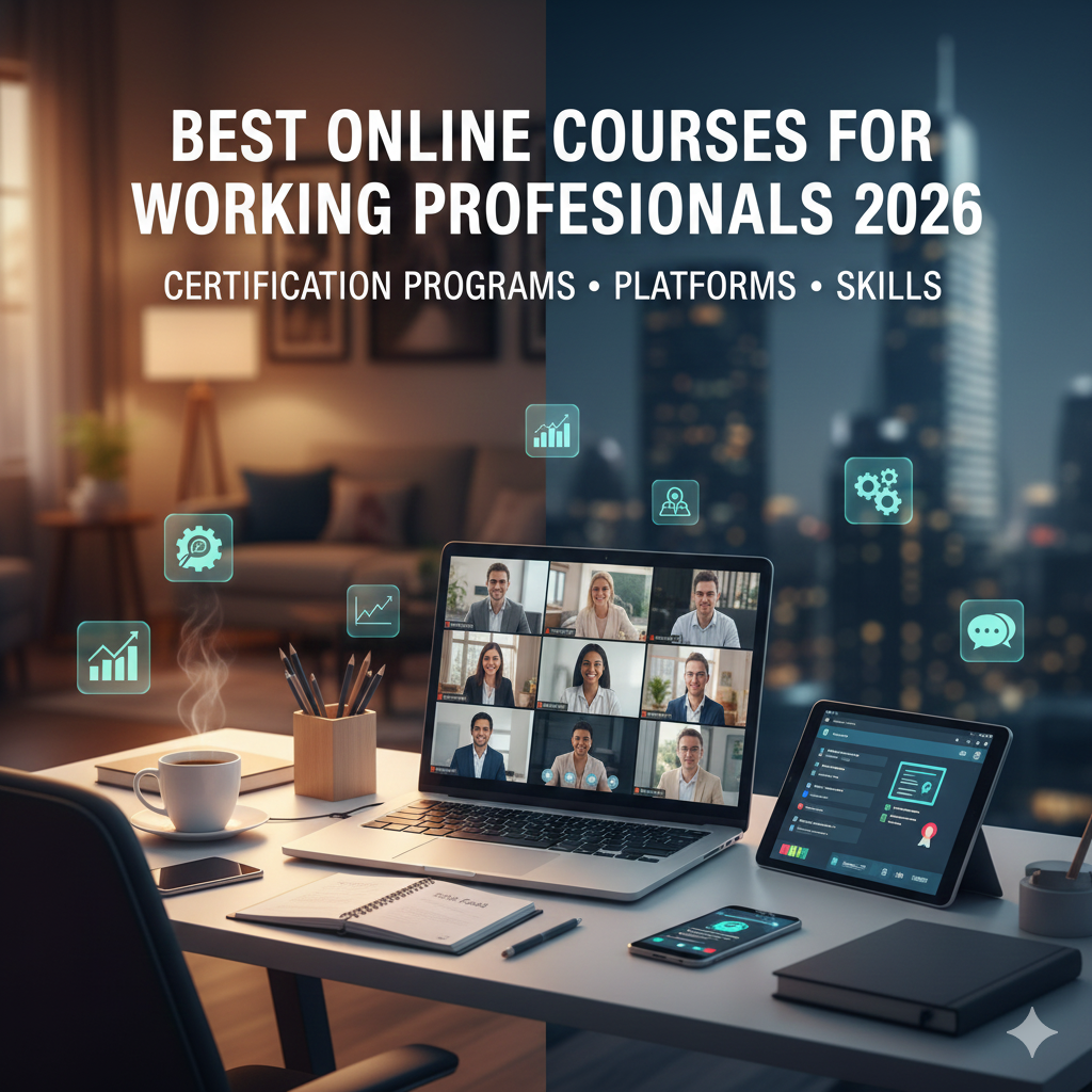 online courses for working professionals